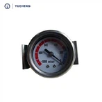 Mesurydd Gwactod Mewnol Pres 40mm Gyda U-Clamp