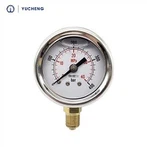 Olew Mesurydd Pwysedd Tanwydd wedi'i Llenwi